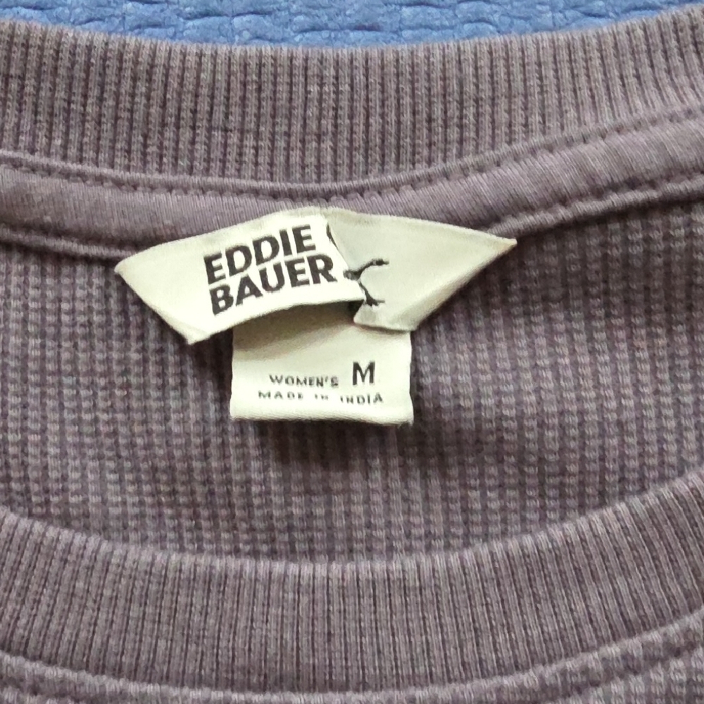 EDDIE Bauer Long-Sleeve Ribbed Top - Picture 2 of 6